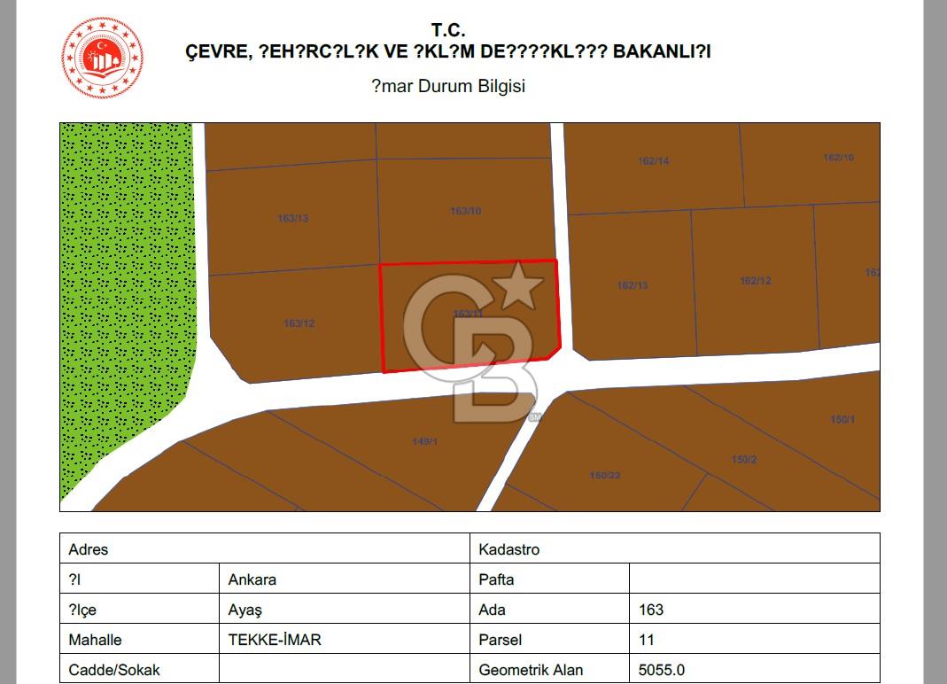 AYAŞ TEKKE-İMAR MAHALLESİ SEVİNDİRİK'TE SATILIK KONUT ARSASI