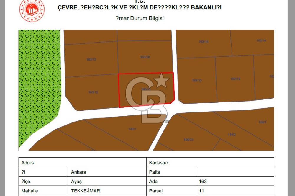 AYAŞ TEKKE-İMAR MAHALLESİ SEVİNDİRİK'TE SATILIK KONUT ARSASI