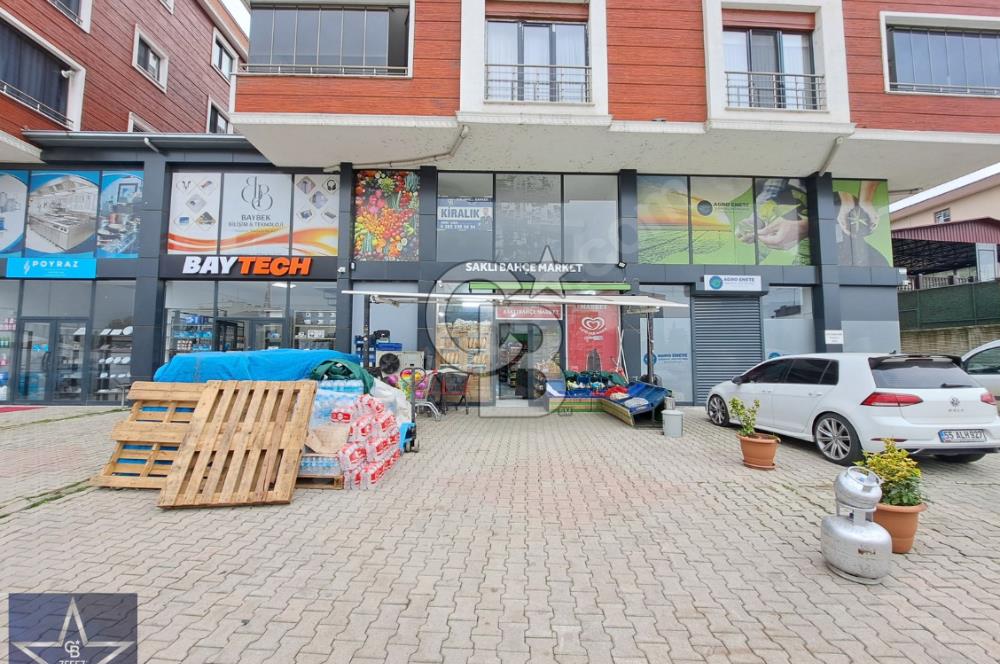 KUTLUKENT 23 NİSAN CADDE'SİNDE SAKLI BAĞÇE YANI KİRALIK İŞ YERİ