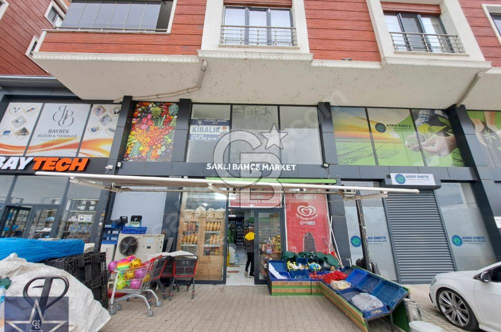 KUTLUKENT 23 NİSAN CADDE'SİNDE SAKLI BAĞÇE YANI KİRALIK İŞ YERİ