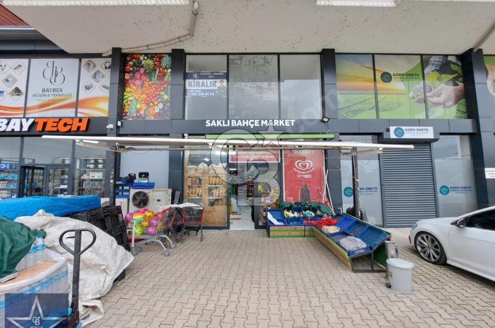 KUTLUKENT 23 NİSAN CADDE'SİNDE SAKLI BAĞÇE YANI KİRALIK İŞ YERİ