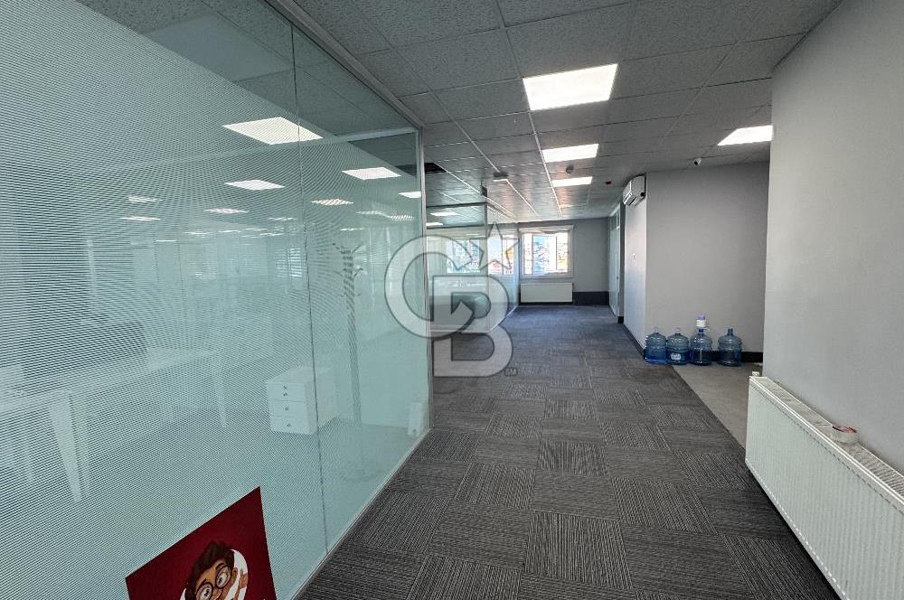 Büyükdere Caddesi Sanayi Metrosu Arkası Eşyalı Kiralık Ofis Katı