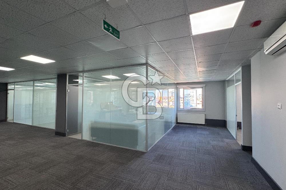 Büyükdere Caddesi Sanayi Metrosu Arkası Eşyalı Kiralık Ofis Katı
