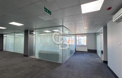 Büyükdere Caddesi Sanayi Metrosu Arkası Eşyalı Kiralık Ofis Katı