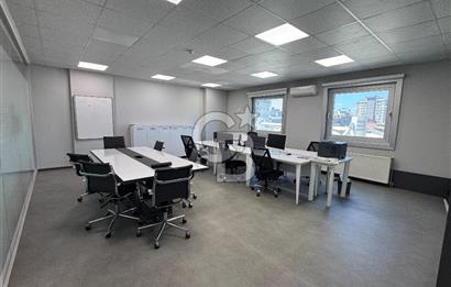Büyükdere Caddesi Sanayi Metrosu Arkası Eşyalı Kiralık Ofis Katı