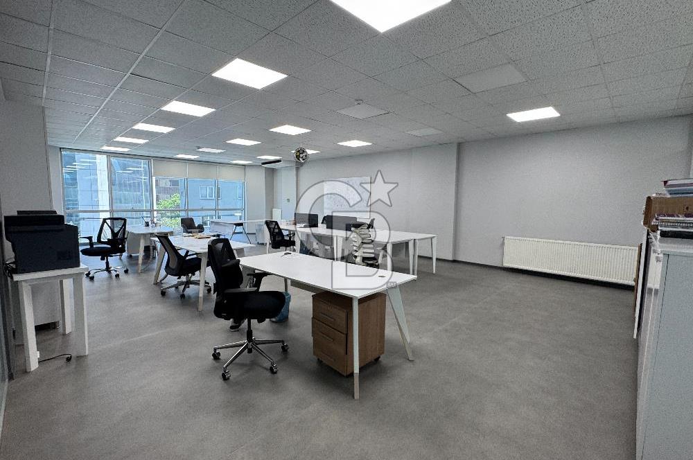 Büyükdere Caddesi Sanayi Metrosu Arkası Eşyalı Kiralık Ofis Katı