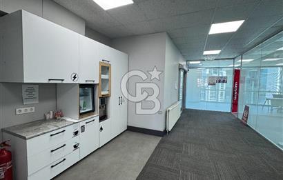 Büyükdere Caddesi Sanayi Metrosu Arkası Eşyalı Kiralık Ofis Katı