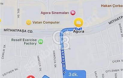 Ekonomi Üni/Agora Yürüme Mesafesinde Sıfır 1+1 Kiralık Daire