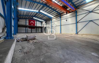 ŞEKERPINAR'DA KİRALIK VİNÇLİ KAPALI ALAN / DEPO
