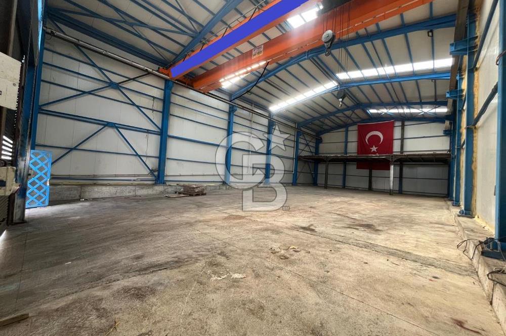 ŞEKERPINAR'DA KİRALIK VİNÇLİ KAPALI ALAN / DEPO