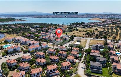 AYVALIK CUNDA'DA KÖŞE PARSEL MÜSTAKİL SATILIK VİLLA