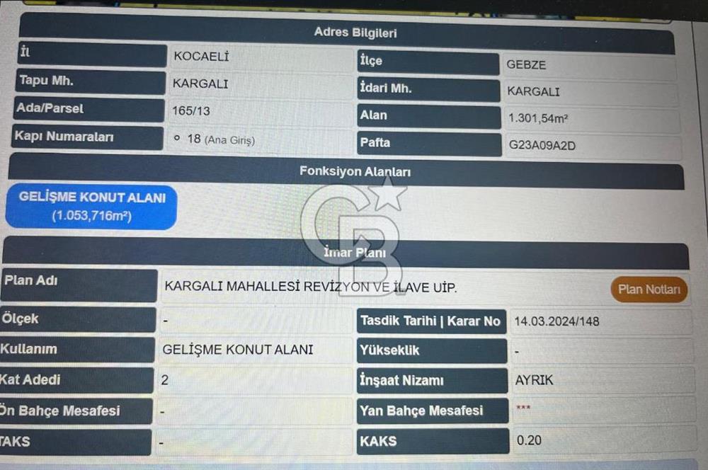 GEBZE KARGALI'DA BAHÇELİ MÜSTAKİL EV