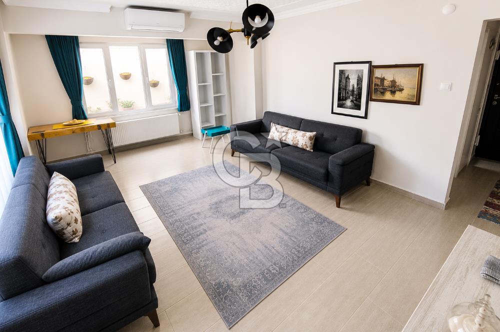 AYVALIK ÇAMLIK LAKA'DA GENİŞ BAHÇELİ 2+2 SATILIK DAİRE 