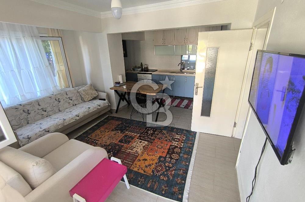 AYVALIK ÇAMLIK LAKA'DA GENİŞ BAHÇELİ 2+2 SATILIK DAİRE 