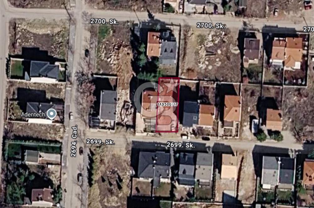 İNCEK TEK YAPI SİTESİ 345 m² 0,50 EMSAL SATILIK ARSA