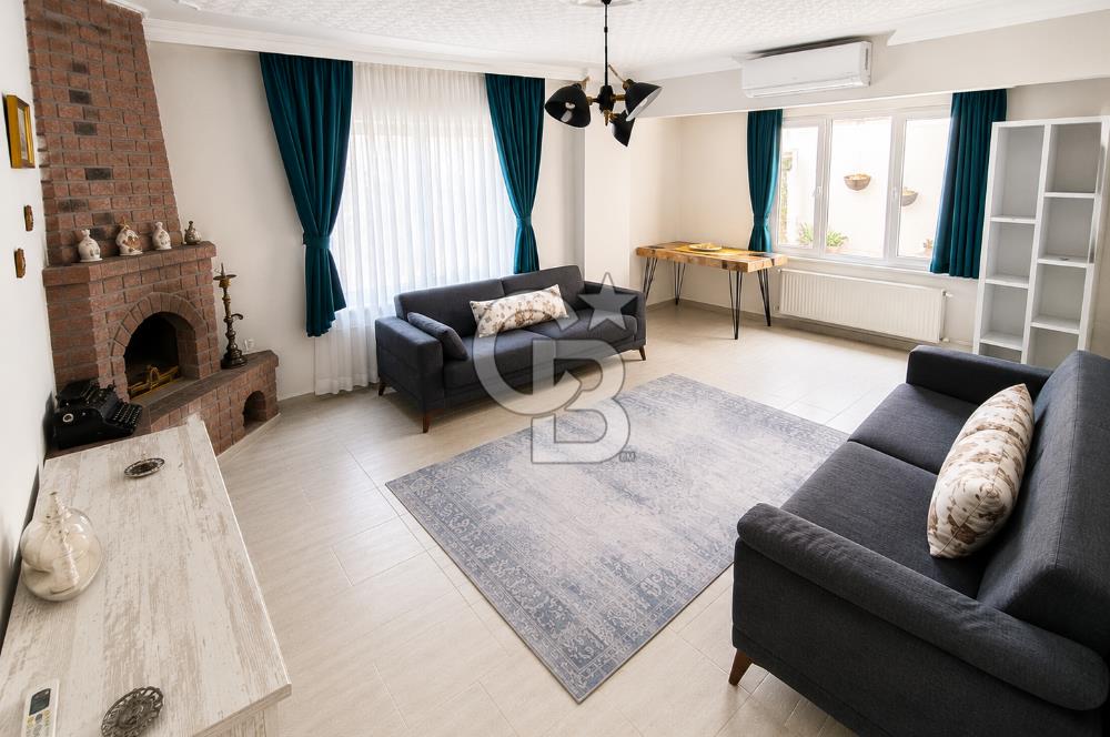 AYVALIK ÇAMLIK LAKA'DA GENİŞ BAHÇELİ 2+2 SATILIK DAİRE 