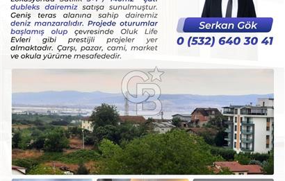 Başiskele Döngel satılık çatı dubleks anahtar teslim 