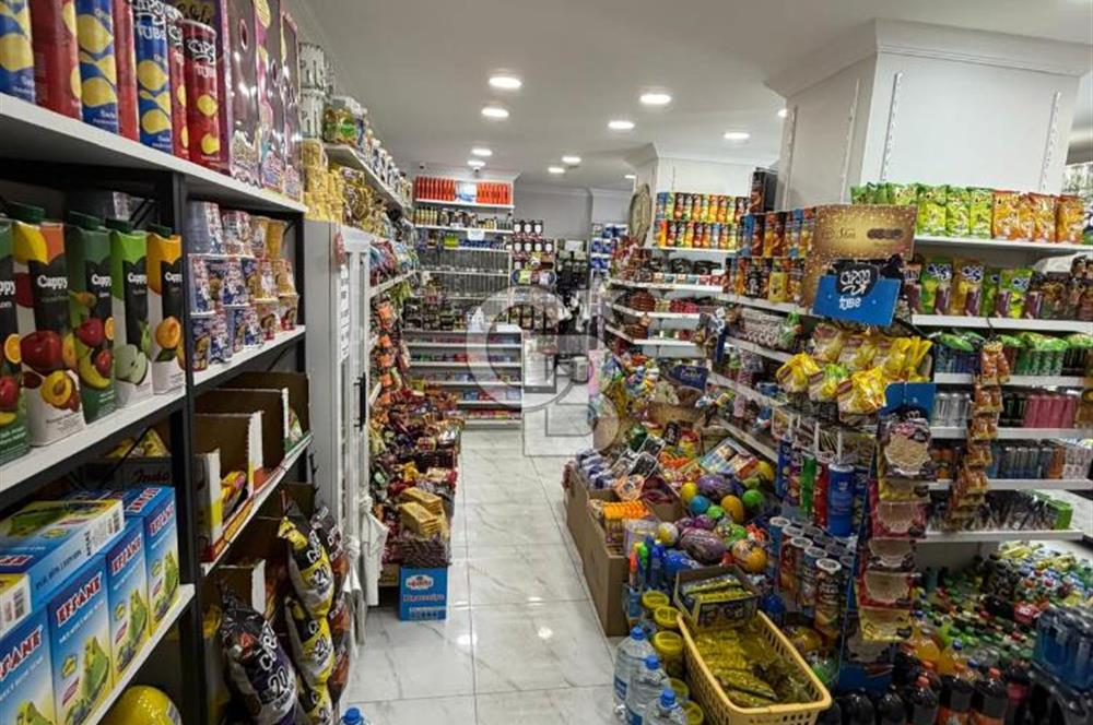 İşlek Sokakta Mülkiyetiyle Satılık Full Dolu Devren Market