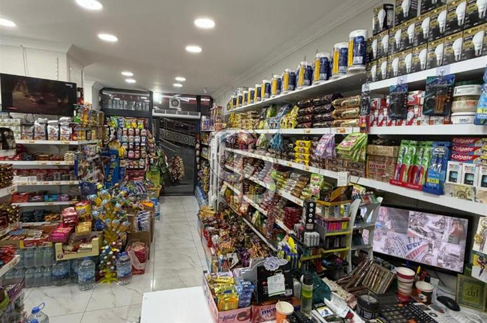İşlek Sokakta Mülkiyetiyle Satılık Full Dolu Devren Market