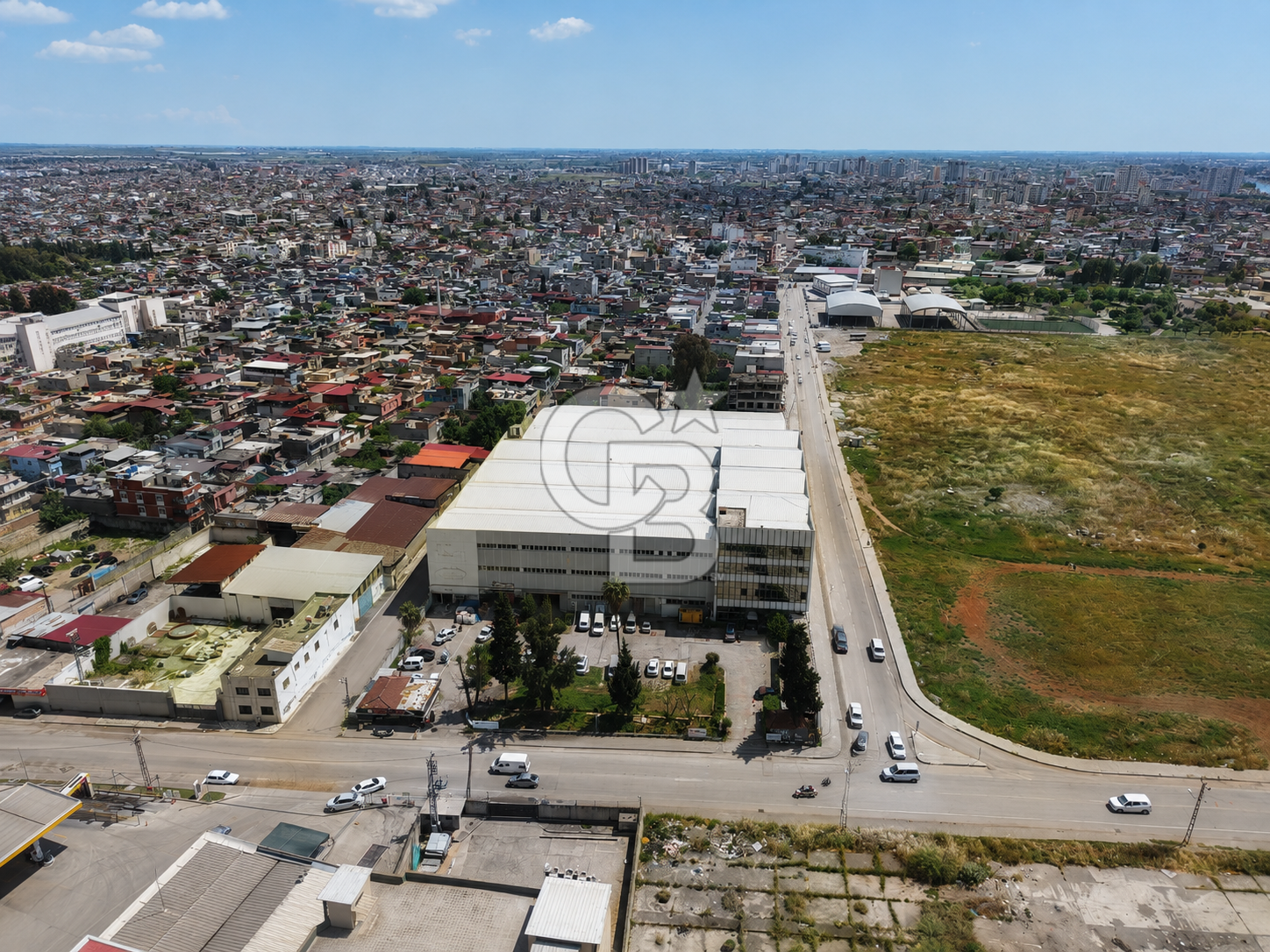 D400 Karayoluna Cepheli 20000 m2 Kapalı Fabrika Depo