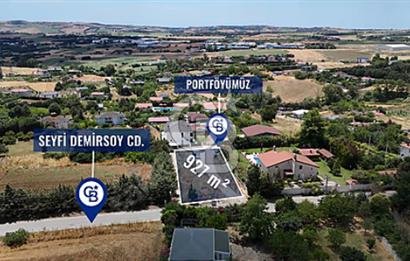 Çatalca Çakılda 927 m² Cadde Cepheli Villa Yerleşiminde Arsa