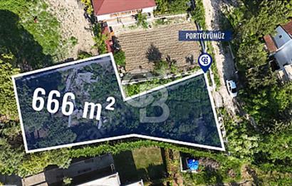Kabakçada Villa Komşulu 666 m² Arazi | Doğa, Yol ve Yerleşim