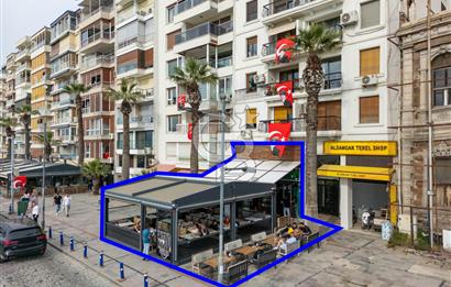 İZMİR ALSANCAK KORDONDA DEVREN KİRALIK KAFE RESTAURANT &LOUNGE
