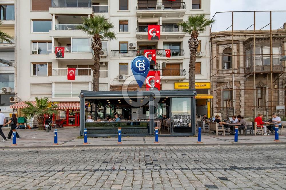 İZMİR ALSANCAK KORDONDA DEVREN KİRALIK KAFE RESTAURANT &LOUNGE