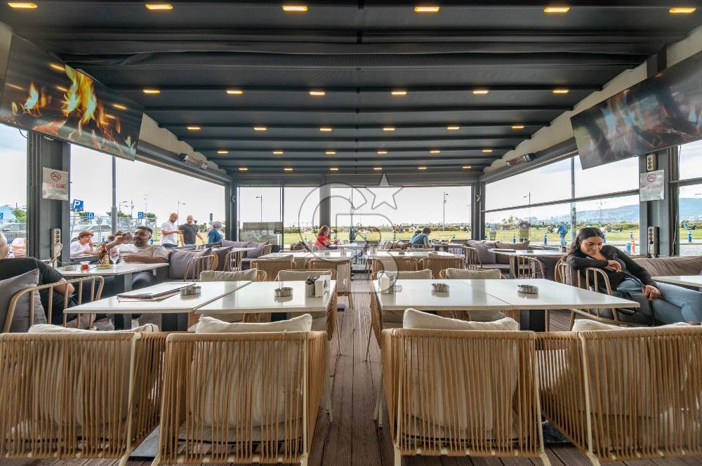 İZMİR ALSANCAK KORDONDA DEVREN KİRALIK KAFE RESTAURANT &LOUNGE