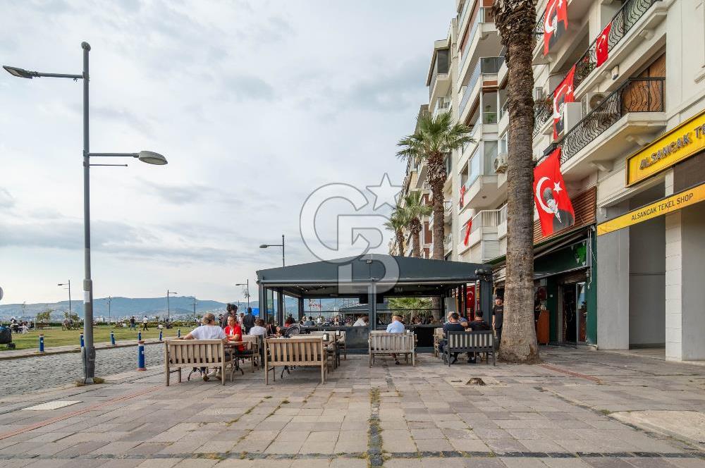 İZMİR ALSANCAK KORDONDA DEVREN KİRALIK KAFE RESTAURANT &LOUNGE