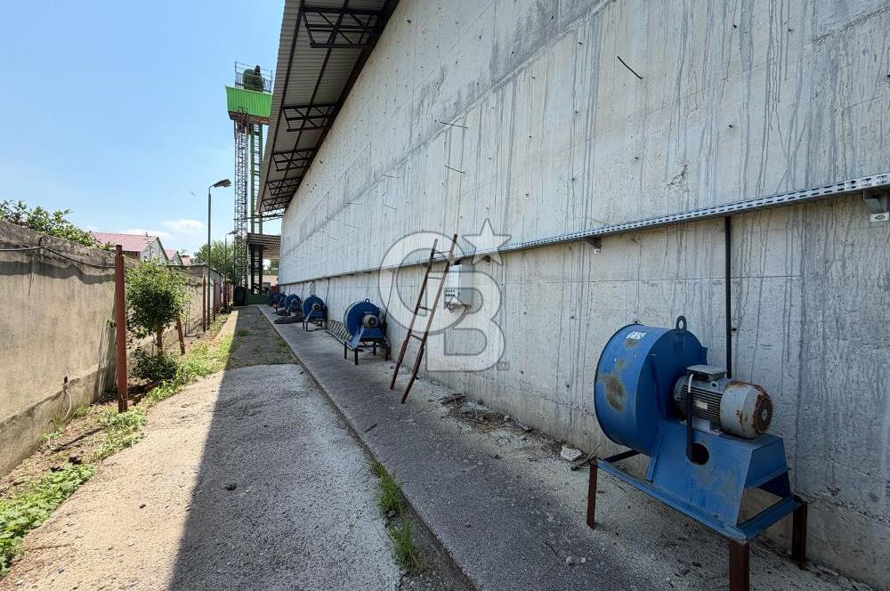 30.000 Ton Kapasiteli Hububat Silosu,Komple Tesis, Hazır Altyapı