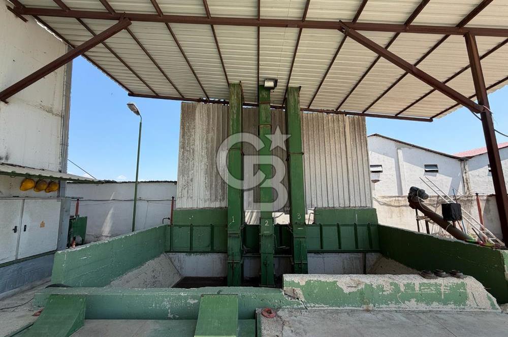 30.000 Ton Kapasiteli Hububat Silosu,Komple Tesis, Hazır Altyapı