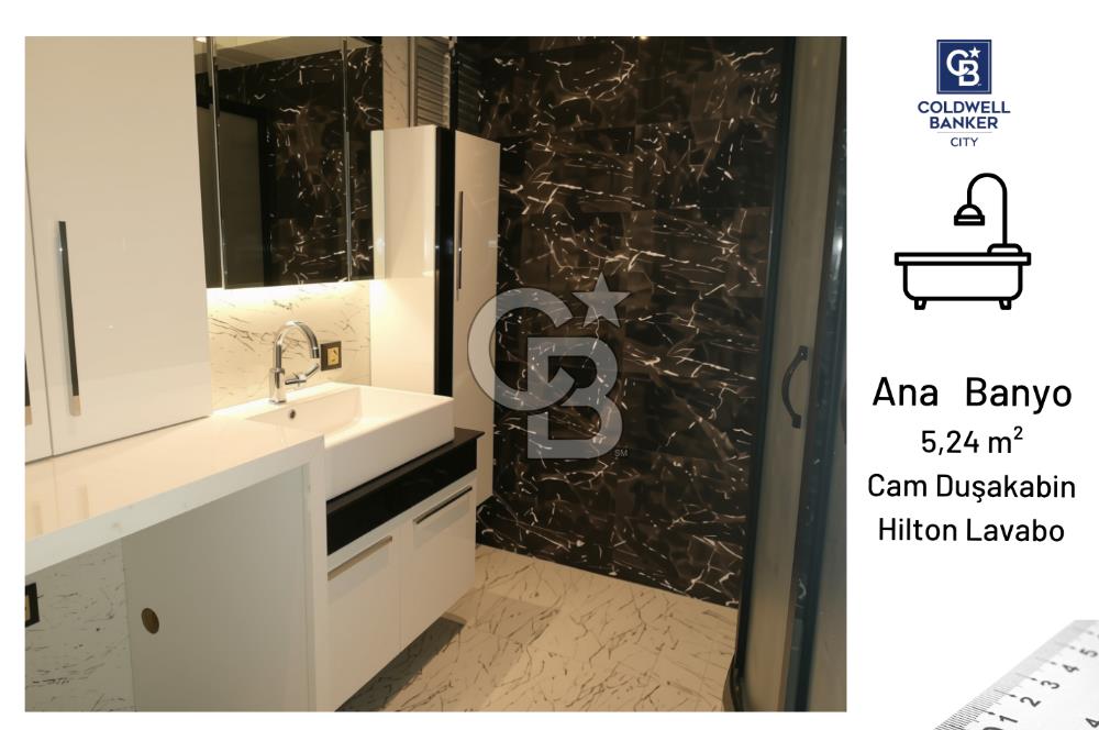 CB CITY'DEN ÇANKAYA MH.DE KİRALIK 3+1 DAİRE