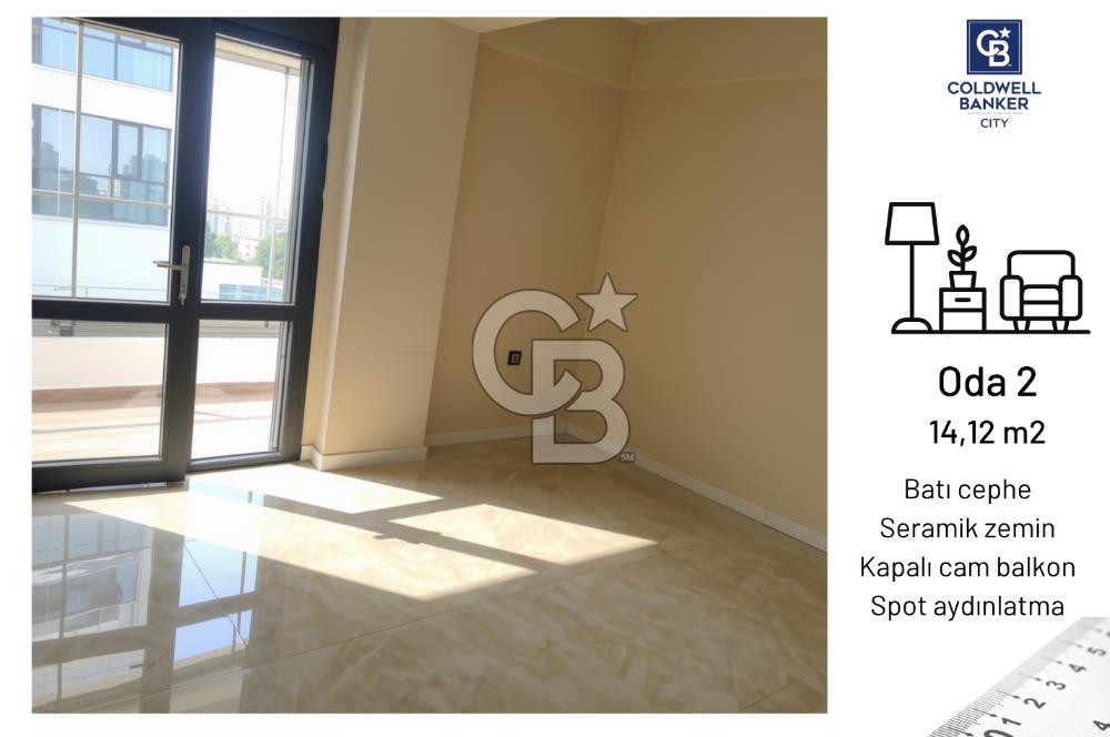 CB CITY'DEN ÇANKAYA MH.DE KİRALIK 3+1 DAİRE
