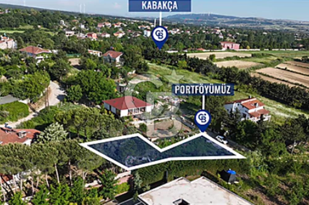 Kabakçada Villa Komşulu 666 m² Arazi | Doğa, Yol ve Yerleşim