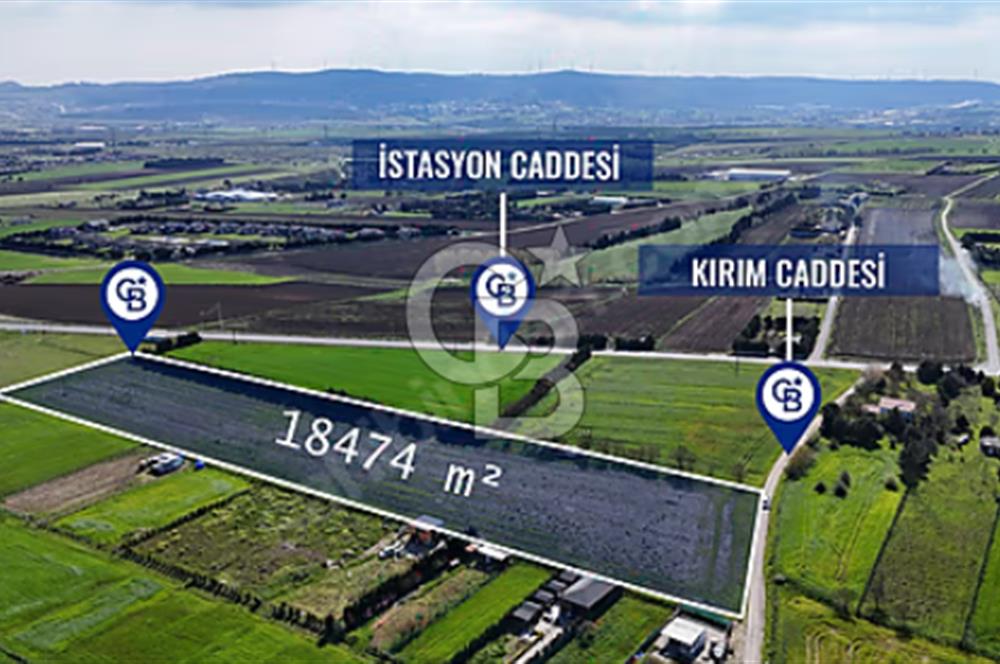 SATILIK ÜNİVERSİTE PROJESİNE KOMŞU YATIRIMLIK 18.474 M2 ARSA