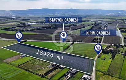 SATILIK ÜNİVERSİTE PROJESİNE KOMŞU YATIRIMLIK 18.474 M2 ARSA