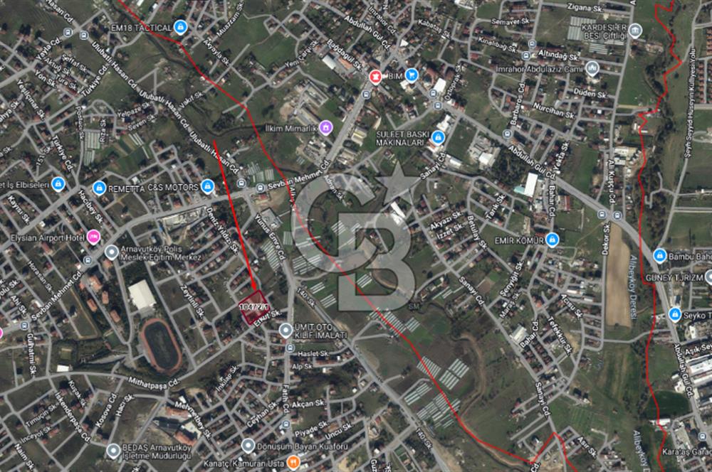 ARNAVUTKÖY İMRAHOR'DA HAVALİMANI'NA YAKIN KONUT İMARLI ARSA