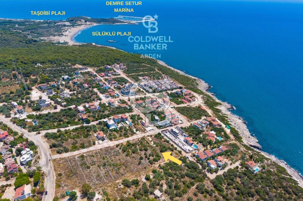 ANTALYA DEMRE KUMDAĞI NDA CB ARDEN DEN 327m² SATILIK ARSA