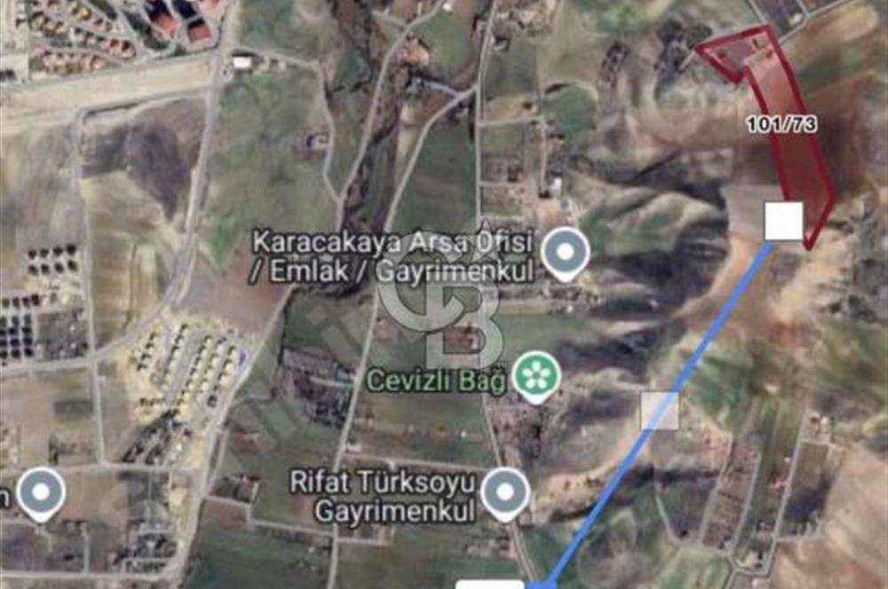 KARACAKAYADA HOBİ BAHÇESİNE UYGUN TELLE ÇEVRİLİ TARLA