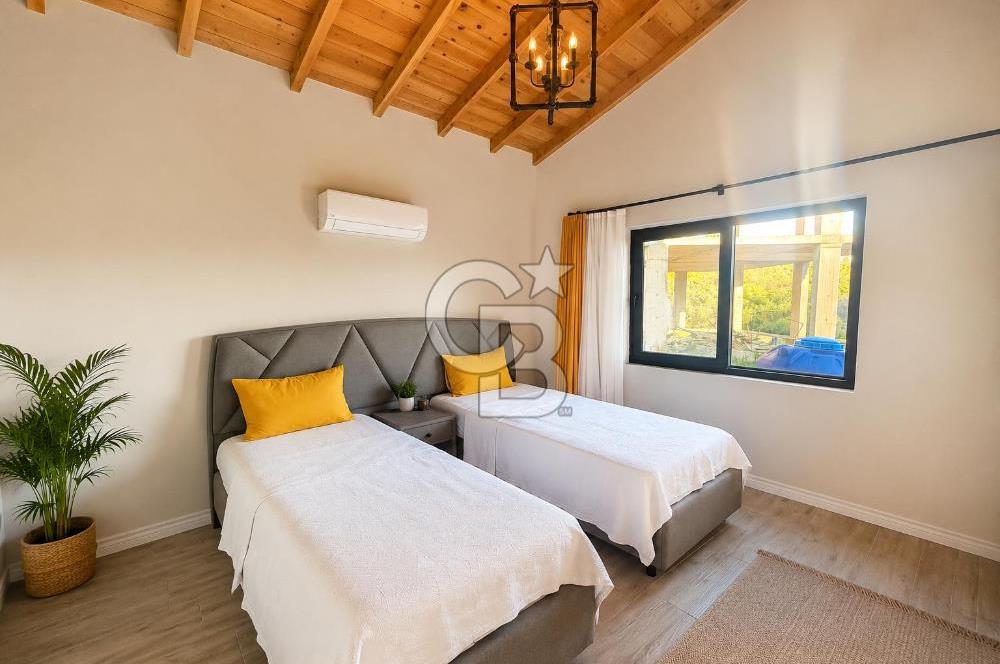 MUSELAND-FETHİYE YAKACIK TA 1303 M2 İÇİNDE SATILIK TAŞ VİLLA