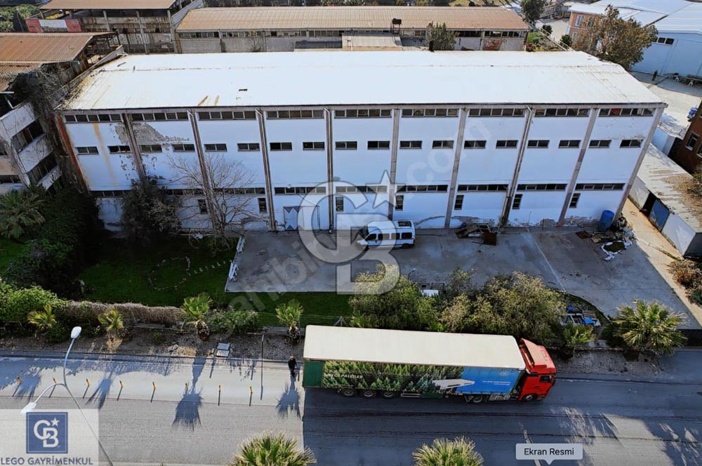 MENEMEN İZBAŞ SERBEST BÖLGEDE SATILIK 2500M2 FABRİKA