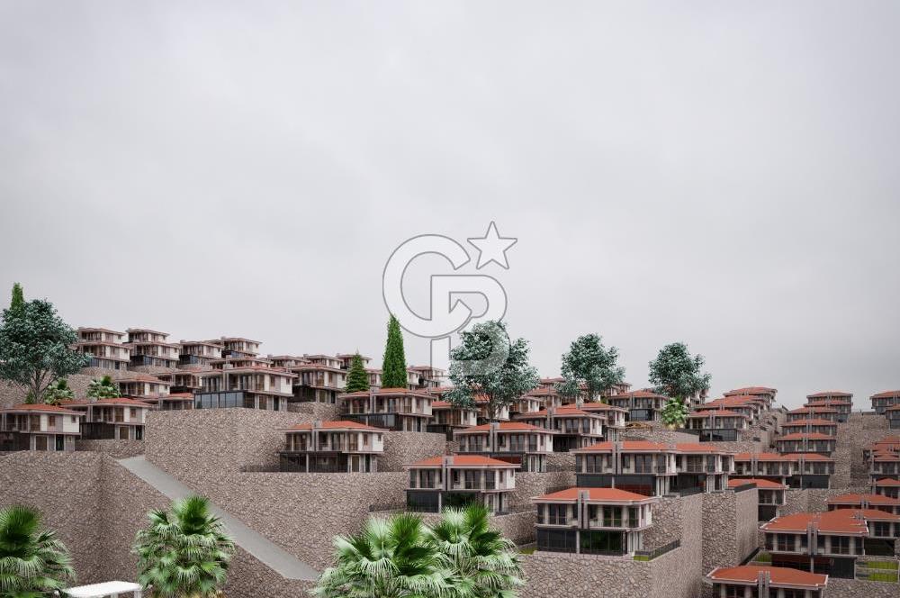 AYVALIK HACIVELİLERDE DOĞA İÇERİSİNDE PROJELİ DUBLEKS VİLLA