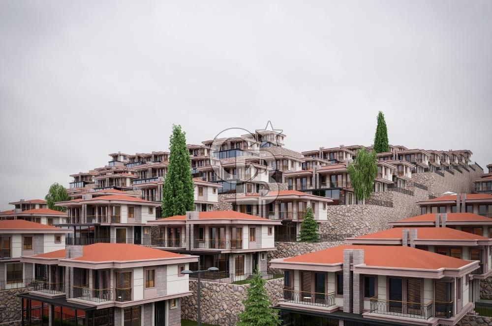 AYVALIK HACIVELİLERDE DOĞA İÇERİSİNDE PROJELİ DUBLEKS VİLLA