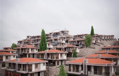AYVALIK HACIVELİLERDE DOĞA İÇERİSİNDE PROJELİ DUBLEKS VİLLA
