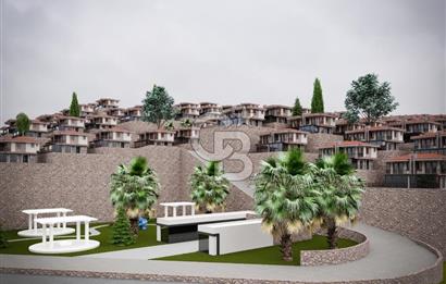 AYVALIK HACIVELİLERDE DOĞA İÇERİSİNDE PROJELİ DUBLEKS VİLLA