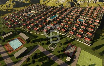 AYVALIK HACIVELİLERDE DOĞA İÇERİSİNDE PROJELİ DUBLEKS VİLLA