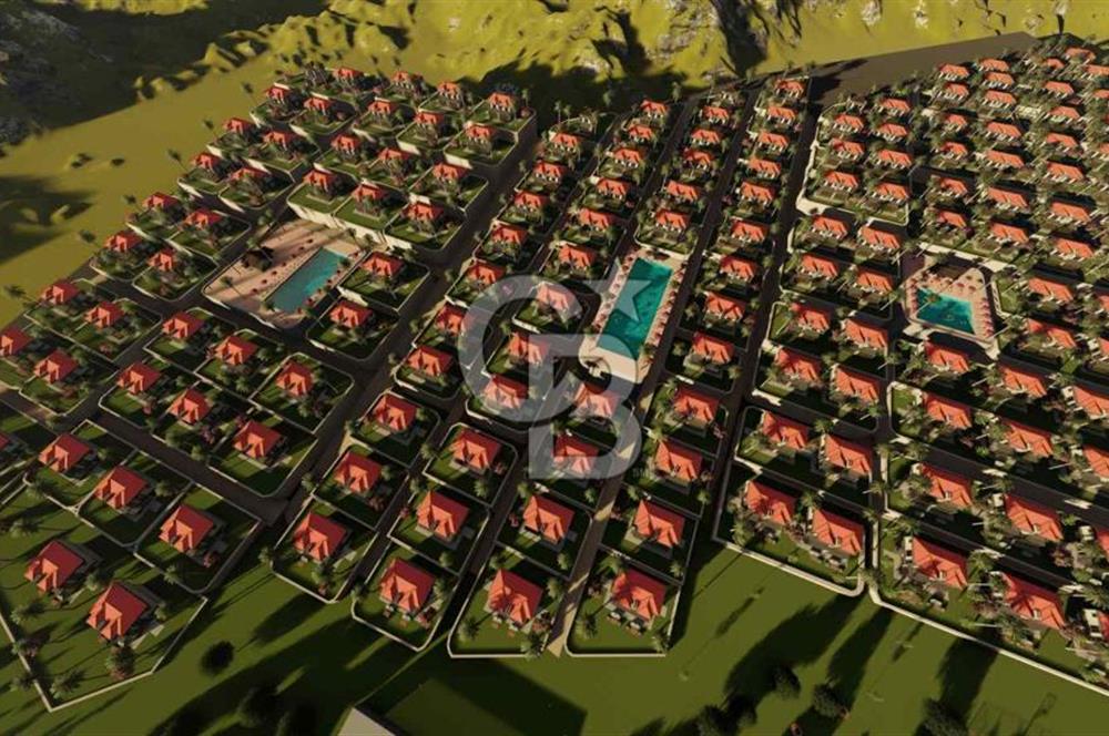 AYVALIK HACIVELİLERDE DOĞA İÇERİSİNDE PROJELİ DUBLEKS VİLLA