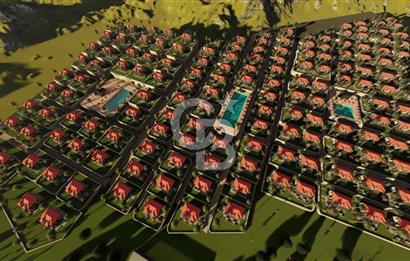 AYVALIK HACIVELİLERDE DOĞA İÇERİSİNDE PROJELİ DUBLEKS VİLLA