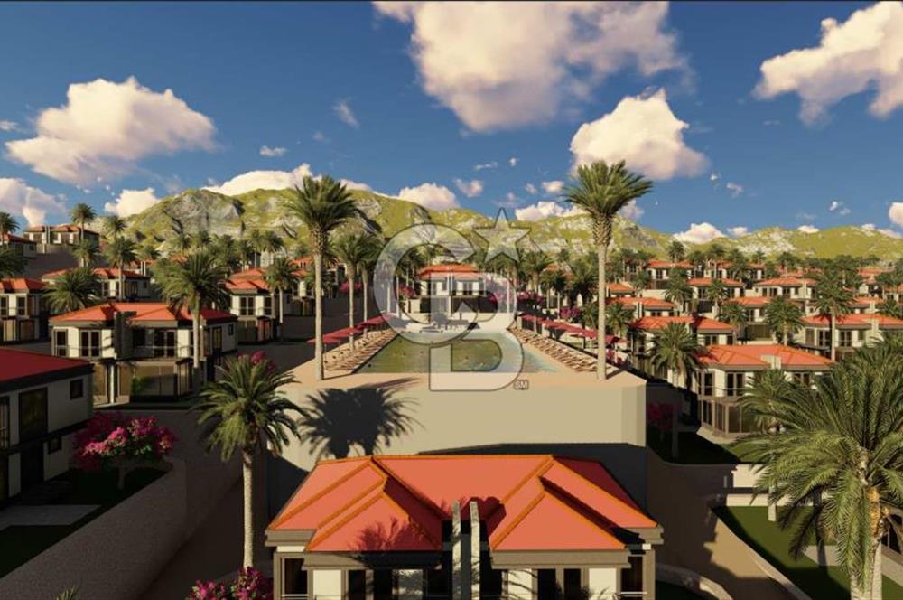 AYVALIK HACIVELİLERDE DOĞA İÇERİSİNDE PROJELİ DUBLEKS VİLLA